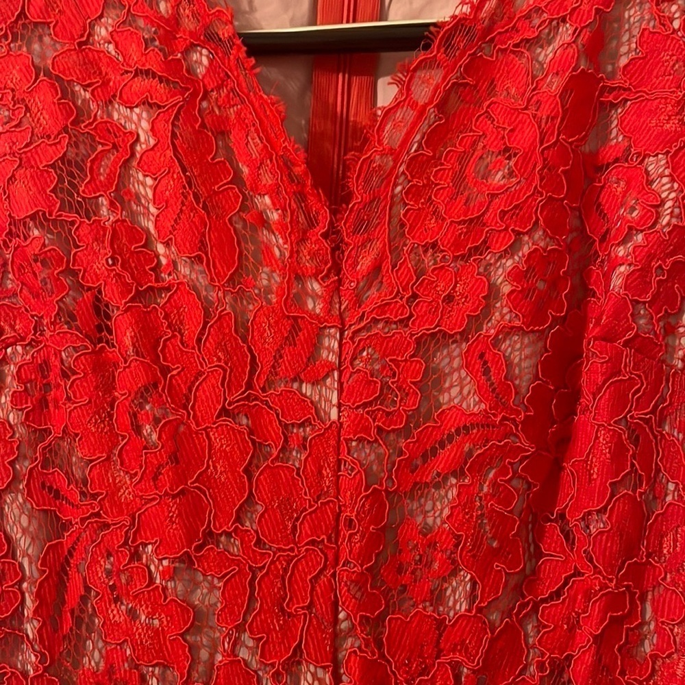 Gianni Bini Carina Lace Cocktail Dress Classy Chic Size S - Picture 8 of 9